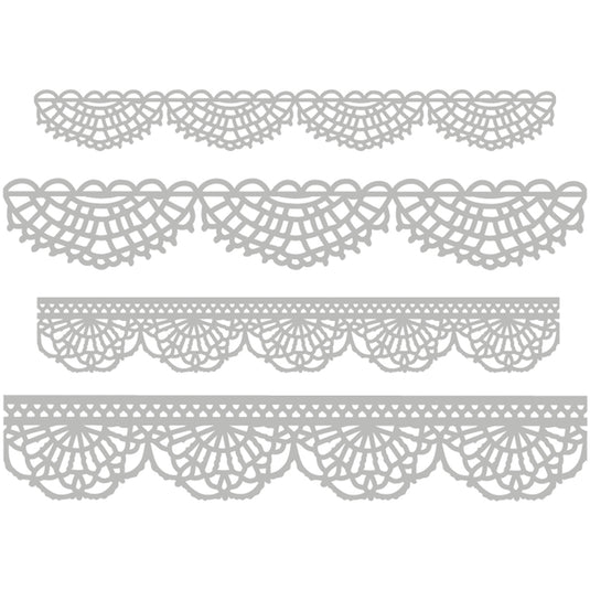 Sizzix • tim holtz thinlits die set crochet 4pcs