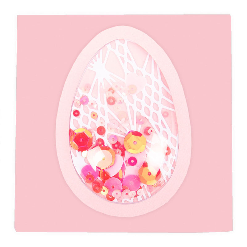 Afbeelding laden in galerijviewer, Sizzix • making essential shaker domes egg balloon 5,08x7,62cm 6pieces
