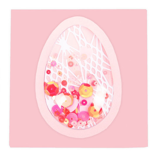 Sizzix • making essential shaker domes egg balloon 5,08x7,62cm 6pieces