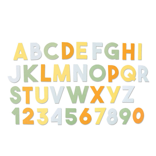 Sizzix • bigz xl die chunky alphabet