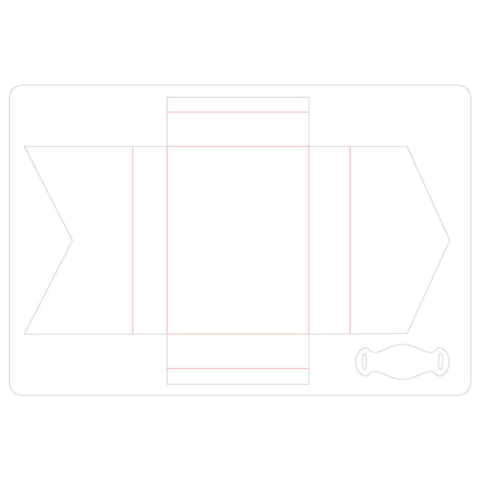 Sizzix • scoreboards l die tiny book case