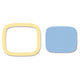 Sizzix • framelits die set rounded squares 2pieces