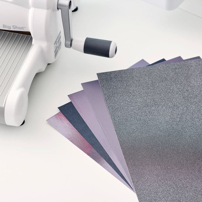 Afbeelding laden in galerijviewer, Sizzix • karton pak 20x29cm charcoal 50pcs

