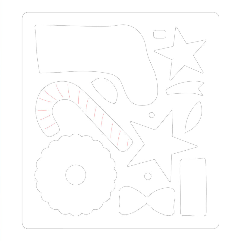 Afbeelding laden in galerijviewer, Sizzix • bigz die seasonal elements
