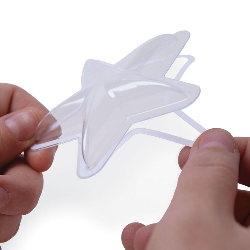 Afbeelding laden in galerijviewer, Sizzix • making essential shaker domes star 7,62cm 6pieces
