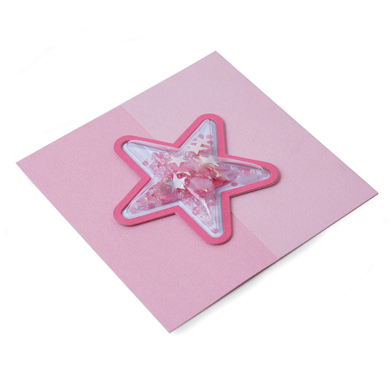 Afbeelding laden in galerijviewer, Sizzix • making essential shaker domes star 7,62cm 6pieces
