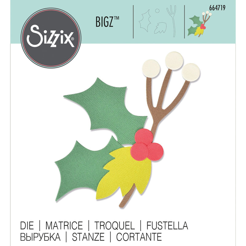 Afbeelding laden in galerijviewer, Sizzix • bigz die christmas nature

