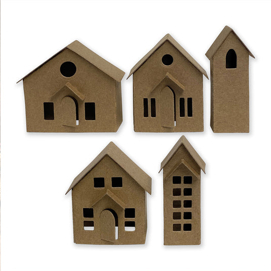 Sizzix • tim holtz thinlits die set paper village 16pcs