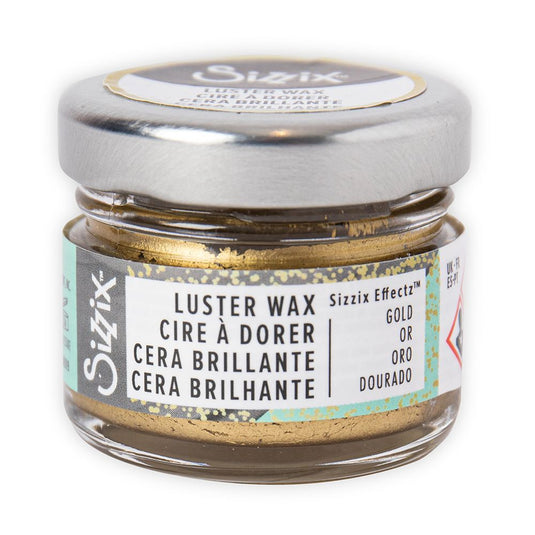 Sizzix • effectz lustre wax gold 20ml