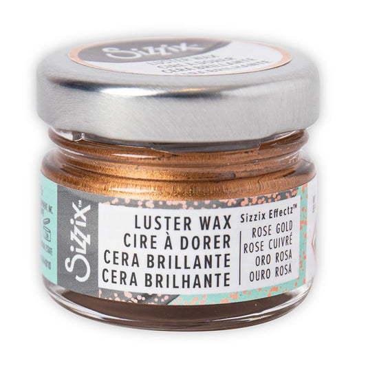 Sizzix • effectz lustre wax rose gold 20ml