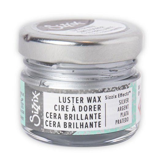 Sizzix • effectz lustre wax silver 20ml