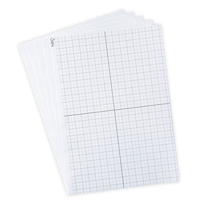 Sizzix • accessory sticky grid sheets 8 1 4 x11 5 8 5stuks