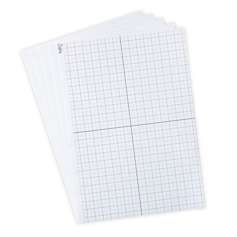 Afbeelding laden in galerijviewer, Sizzix • accessory sticky grid sheets 8 1 4 x11 5 8 5stuks
