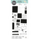 Sizzix • layered clear stamps giftwrap 23pcs