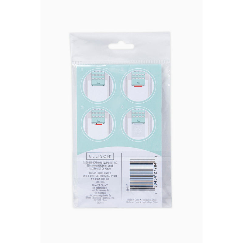Afbeelding laden in galerijviewer, Sizzix • stencil stamp tool accessory universal stencil converters 10stuks
