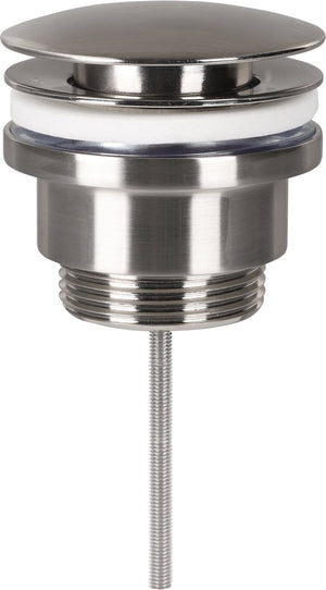 Differnz design afvoerplug mat chroom