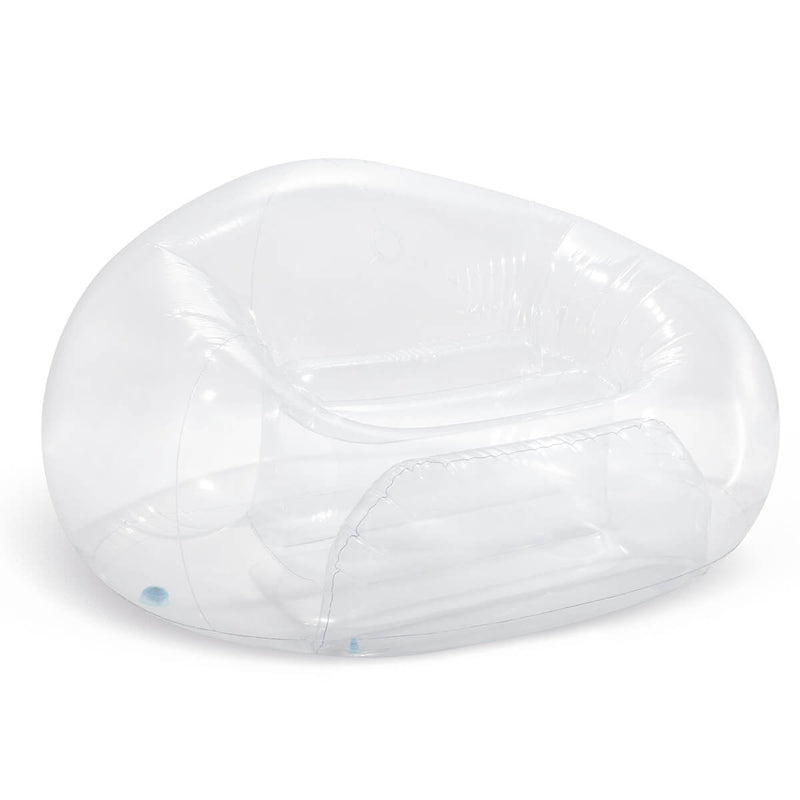 Afbeelding laden in galerijviewer, Intex Beanless Bag opblaasstoel transparant
