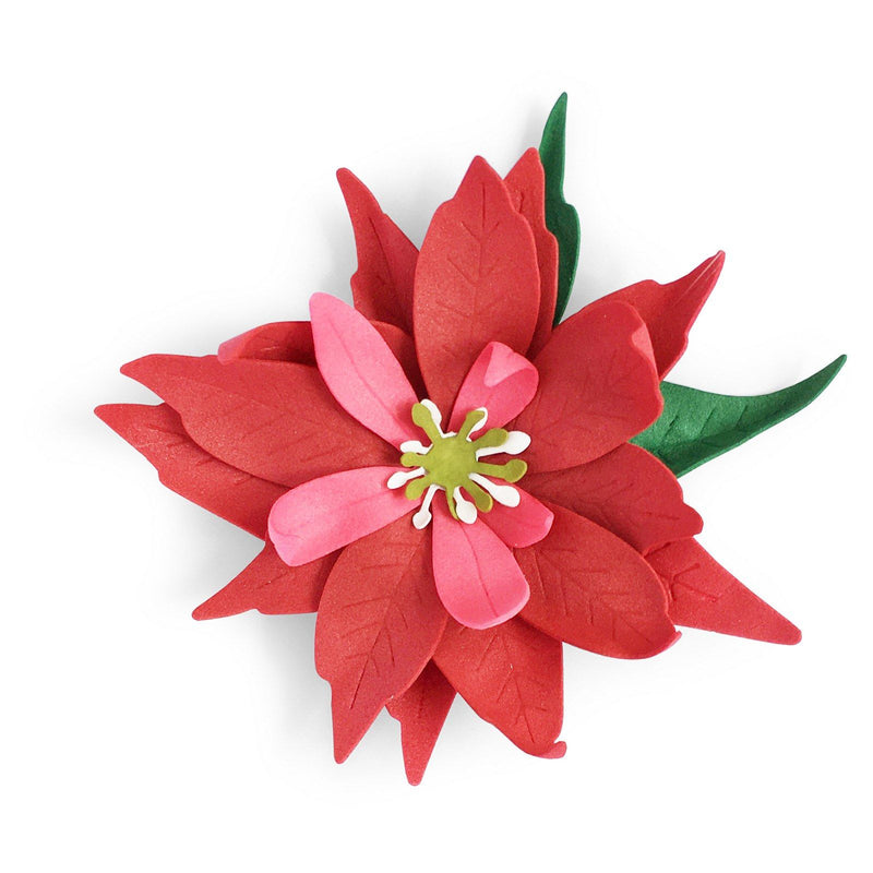 Afbeelding laden in galerijviewer, Sizzix • thinlits die set poinsettia flower 7pcs
