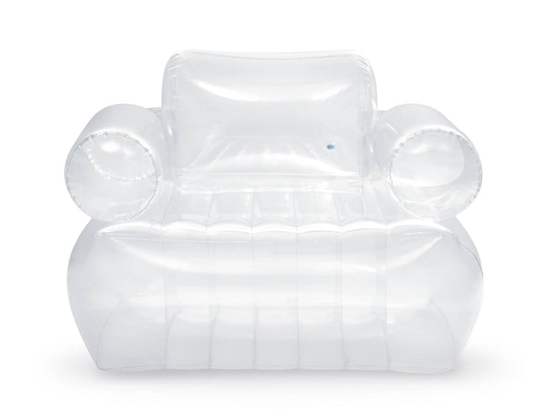 Afbeelding laden in galerijviewer, Intex Opblaasbare fauteuil transparant
