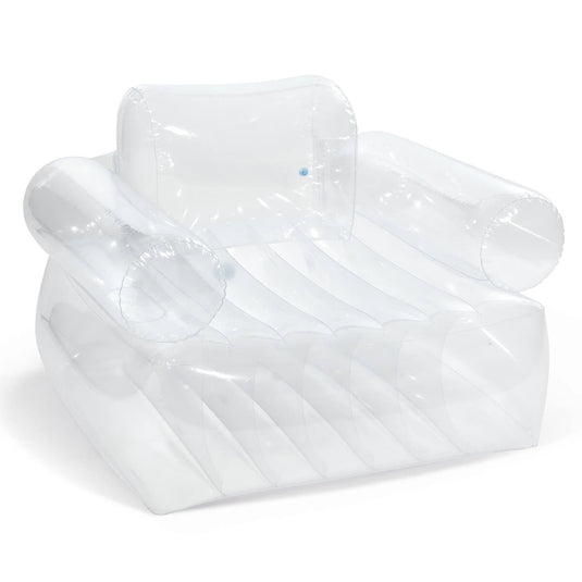 Intex Opblaasbare fauteuil transparant