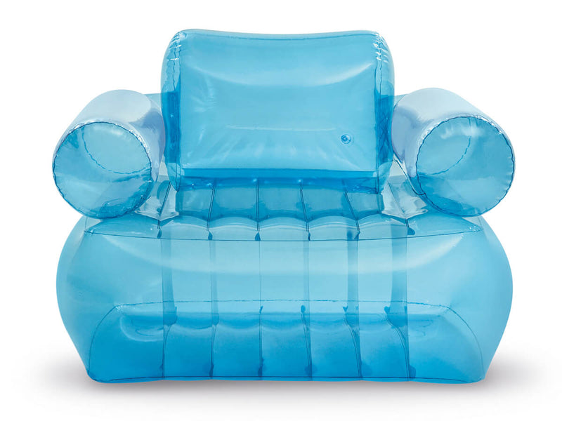 Afbeelding laden in galerijviewer, Intex Opblaasbare fauteuil blauw
