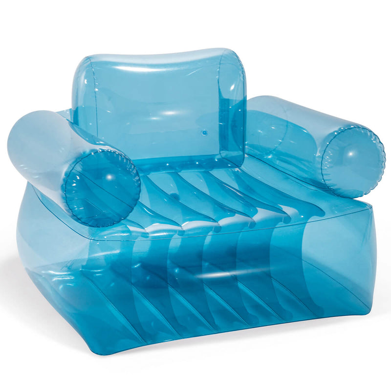Afbeelding laden in galerijviewer, Intex Opblaasbare fauteuil blauw
