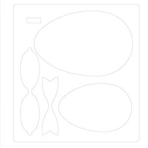Sizzix • bigz die easter egg