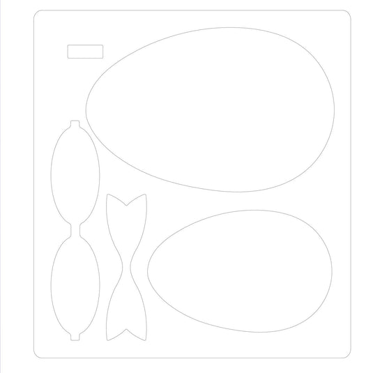 Sizzix • bigz die easter egg
