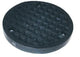 Busching gummiauflage rubber pad round h1= 15mm