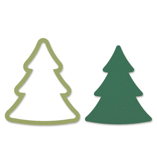 Sizzix • framelits die set tree 2pieces