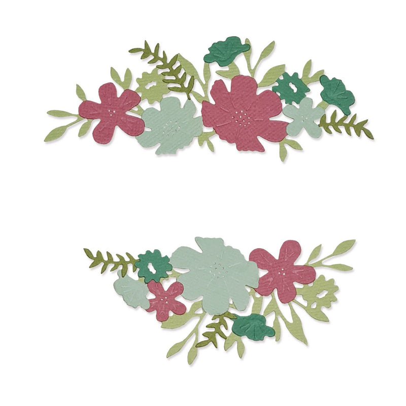 Afbeelding laden in galerijviewer, Sizzix • thinlits die set wild blossom borders by lisa jones
