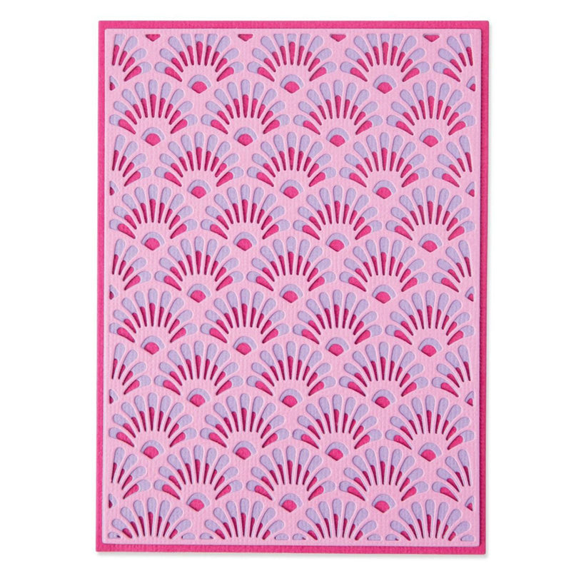Afbeelding laden in galerijviewer, Sizzix • thinlits die set 3pk layered geo shells
