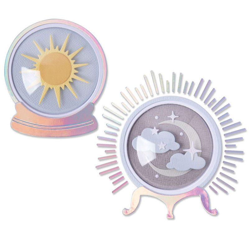 Afbeelding laden in galerijviewer, Sizzix • thinlits die set 10pk crystal ball
