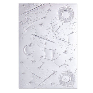 Sizzix • 3-d textured impressions embossing folder starscape