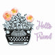 Sizzix • framelits die set 5pieces stamps hello typewriter