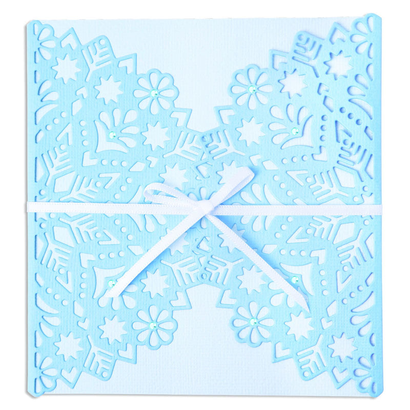 Afbeelding laden in galerijviewer, Sizzix • thinlits die snowflake wrap
