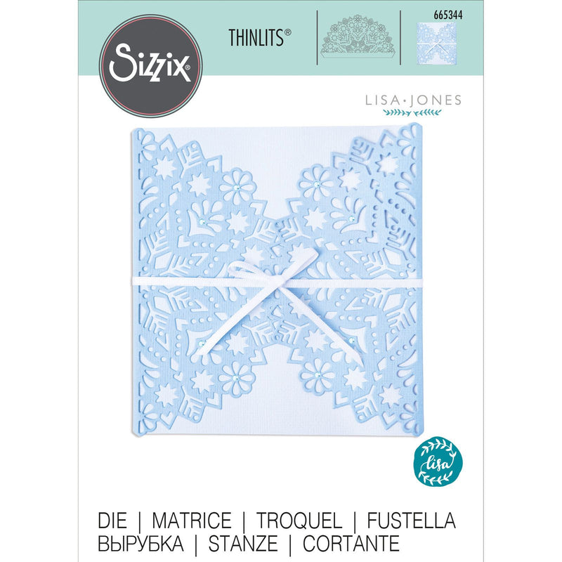 Afbeelding laden in galerijviewer, Sizzix • thinlits die snowflake wrap

