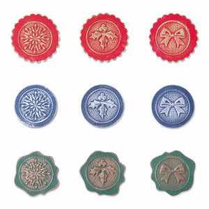 Sizzix • switchlits embossing folder seasonal seals