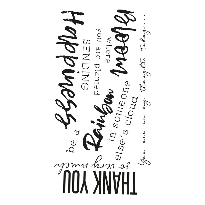 Afbeelding laden in galerijviewer, Sizzix • clear stamps sunnyside sentiments #1
