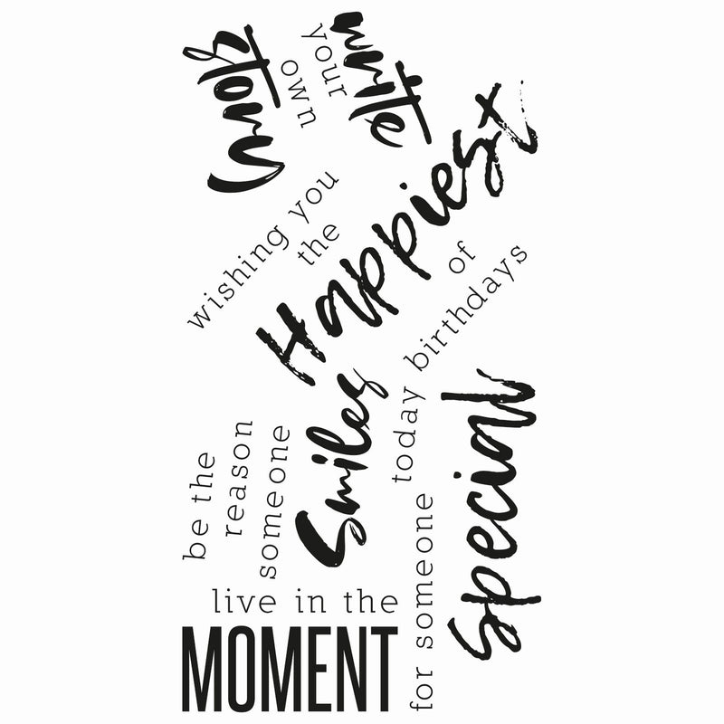 Afbeelding laden in galerijviewer, Sizzix • clear stamps sunnyside sentiments #2
