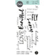 Sizzix • clear stamps sunnyside sentiments #3