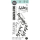 Sizzix • clear stamps sunnyside sentiments #4