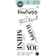 Sizzix • clear stamps sunnyside sentiments #10