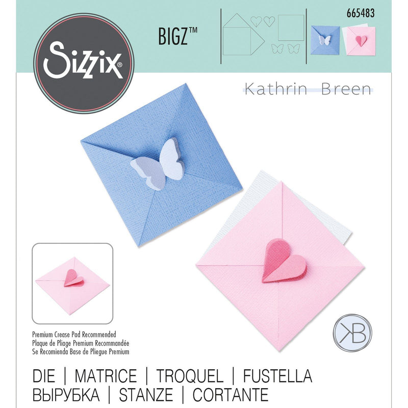 Afbeelding laden in galerijviewer, Sizzix • bigz die mini card and envelope
