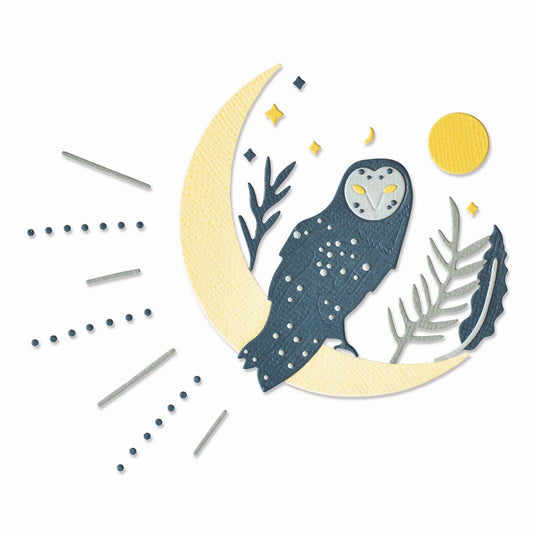 Sizzix • thinlits snijmal mystical nature
