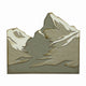 Sizzix • tim holtz thinlits die set mountain top 6pcs