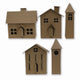 Sizzix • tim holtz thinlits die set paper village #2 21pcs