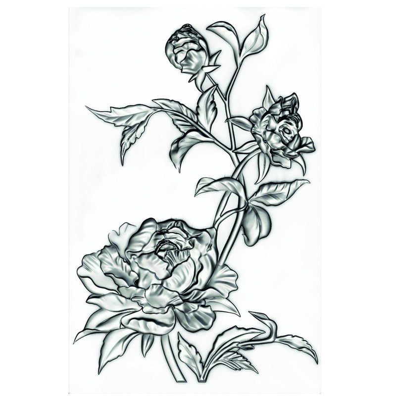 Afbeelding laden in galerijviewer, Sizzix • tim holtz 3-d texture fades embossing folder mini roses
