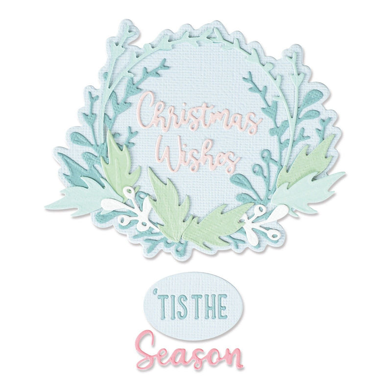 Afbeelding laden in galerijviewer, Sizzix • thinlits snijmallen detailed wreath
