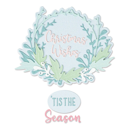 Sizzix • thinlits snijmallen detailed wreath